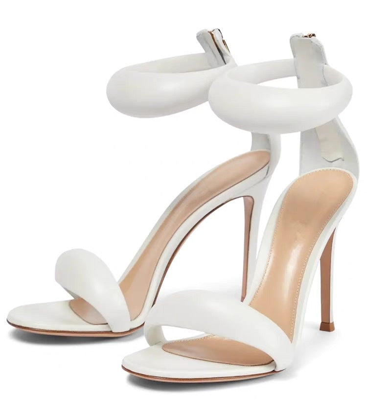 high heel sandal