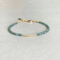 Exquisite blue stone bracelet,