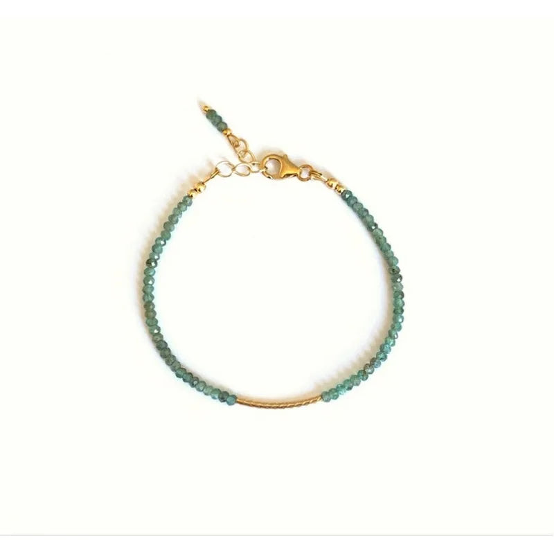 Exquisite blue stone bracelet,