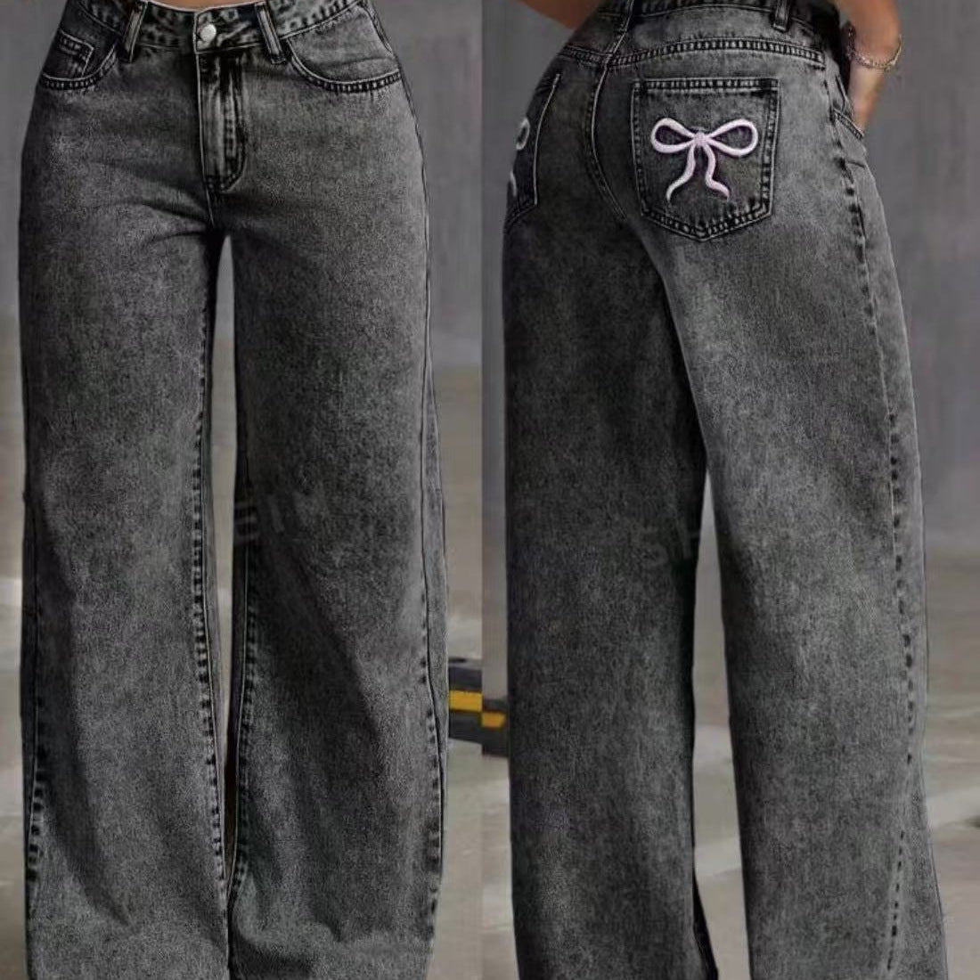 Loose and casual jeans